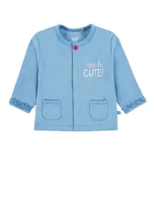 Zdjęcie produktu Bluza dziewczęca rozpinana niebieska - Oh cute - Lief