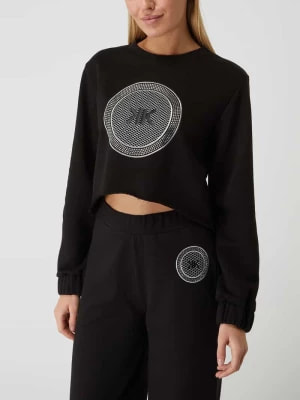 Zdjęcie produktu Bluza krótka z aplikacją z logo Kendall & Kylie