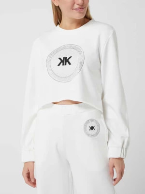 Zdjęcie produktu Bluza krótka z aplikacją z logo Kendall & Kylie