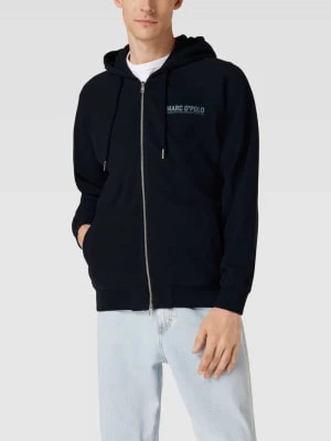 Zdjęcie produktu Bluza rozpinana z detalem z logo model ‘Sweatjacket’ Marc O'Polo