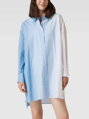Zdjęcie produktu Bluzka koszulowa oversized z wzorem w paski drykorn