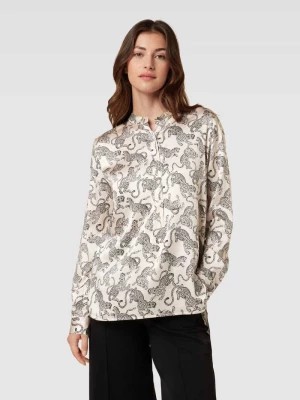 Zdjęcie produktu Bluzka koszulowa z dodatkiem jedwabiu model 'Janice' 0039 italy