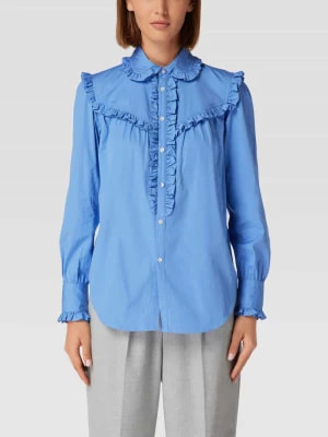 Zdjęcie produktu Bluzka koszulowa z falbaną Polo Ralph Lauren