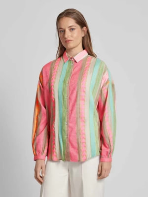 Zdjęcie produktu Bluzka koszulowa z nadrukiem na całej powierzchni Christian Berg Woman