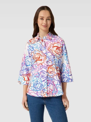 Zdjęcie produktu Bluzka koszulowa z wzorem kwiatowym Christian Berg Woman