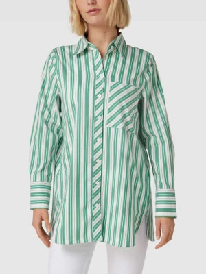 Zdjęcie produktu Bluzka koszulowa ze wzorem w paski Gerry Weber