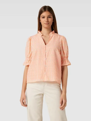 Zdjęcie produktu Bluzka koszulowa ze wzorem w paski model ‘VENDIA’ Minus