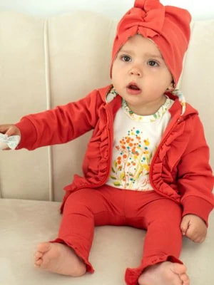 Zdjęcie produktu Bluzka niemowlęca z bawełny organicznej ecru NINI