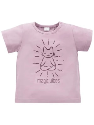 Zdjęcie produktu Bluzka niemowlęca z krótkim rękawem Magic Vibes różowa