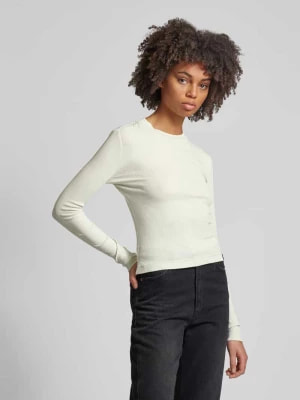 Zdjęcie produktu Bluzka z długim rękawem i naszywką z logo model ‘SEAMING’ Calvin Klein Jeans