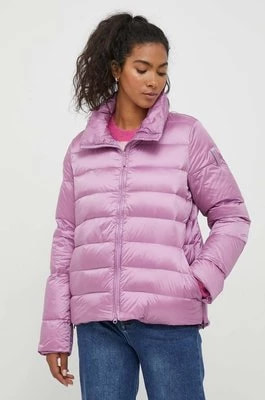 Zdjęcie produktu Bomboogie kurtka puchowa damska kolor fioletowy zimowa