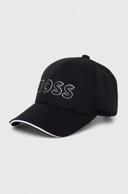 Zdjęcie produktu Boss Green czapka z daszkiem BOSS GREEN kolor czarny z aplikacją 50496291