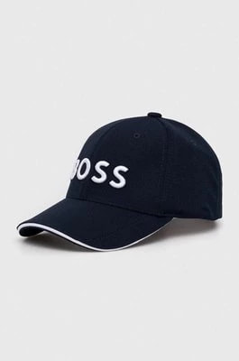 Zdjęcie produktu Boss Green czapka z daszkiem BOSS GREEN kolor niebieski z aplikacją 50496291
