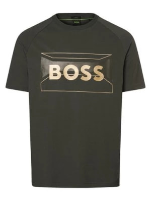 Zdjęcie produktu BOSS Green Koszulka męska - Tee 2 Mężczyźni zielony nadruk,