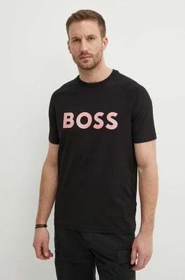 Zdjęcie produktu Boss Green t-shirt męski kolor czarny z nadrukiem 50512999