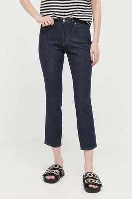 Zdjęcie produktu BOSS jeansy damskie kolor granatowy