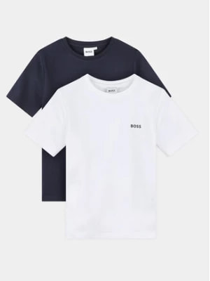 Zdjęcie produktu Boss Komplet 2 t-shirtów J50752 D Granatowy Slim Fit