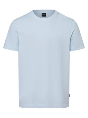 Zdjęcie produktu BOSS Koszulka męska - Tiburt 240 Mężczyźni niebieski jednolity,