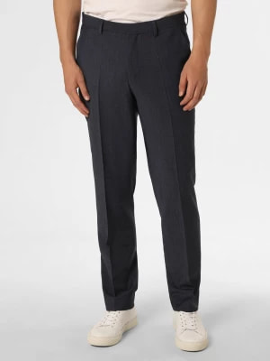 Zdjęcie produktu BOSS Męskie spodnie od garnituru modułowego Mężczyźni Regular Fit niebieski marmurkowy,