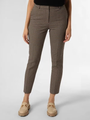 Zdjęcie produktu BOSS Spodnie Kobiety beżowy|brązowy|czarny wzorzysty,