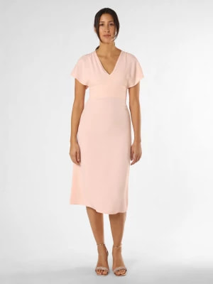 Zdjęcie produktu BOSS Sukienka damska Kobiety Acetat różowy jednolity,