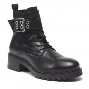 Zdjęcie produktu Botki VERO MODA - Vmrough Leather Boot 10264287 Black