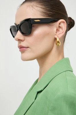 Zdjęcie produktu Bottega Veneta okulary przeciwsłoneczne damskie kolor czarny BV1251S