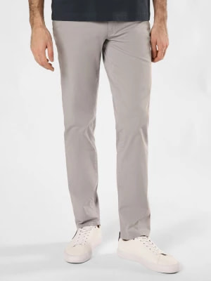 Zdjęcie produktu BRAX Spodnie - Cadiz Mężczyźni Bawełna srebrny jednolity,