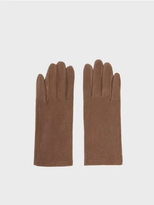 Zdjęcie produktu Brązowe rękawiczki z funkcją dotykową House