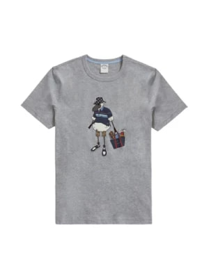 Zdjęcie produktu Brooks Brothers, T-Shirts Gray, male,