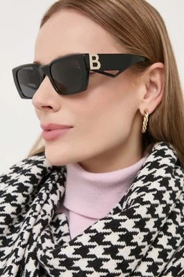 Zdjęcie produktu Burberry Okulary przeciwsłoneczne damskie kolor czarny