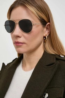 Zdjęcie produktu Burberry okulary przeciwsłoneczne damskie kolor szary