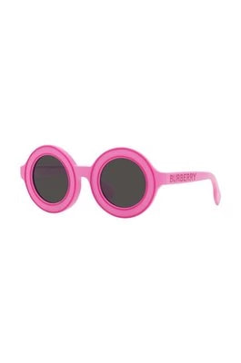 Zdjęcie produktu Burberry okulary przeciwsłoneczne dziecięce kolor różowy 0JB4386