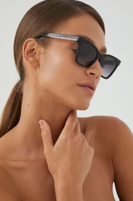 Zdjęcie produktu Burberry Okulary przeciwsłoneczne ELSA damskie kolor czarny 0BE4346