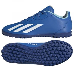 Zdjęcie produktu Buty piłkarskie adidas X Crazyfast.4 Tf Jr IE4067 niebieskie