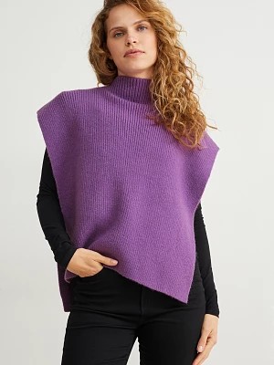 Zdjęcie produktu C&A Dzianinowy sweter bez rękawów, Purpurowy, Rozmiar: 1 rozmiar