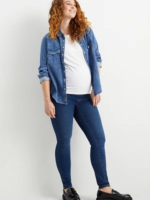 Zdjęcie produktu C&A Dżinsy ciążowe-jegging jeans, Niebieski, Rozmiar: 34