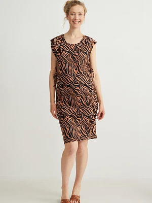 Zdjęcie produktu C&A Sukienka ciążowa-z wzorem, Czarny, Rozmiar: XS