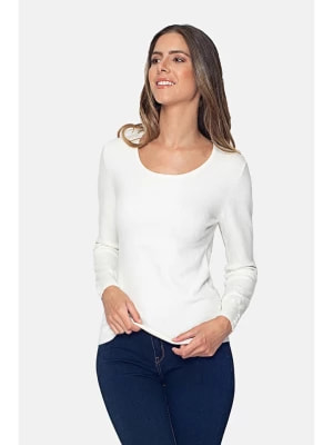 Zdjęcie produktu C& Jo Sweter w kolorze białym rozmiar: 40