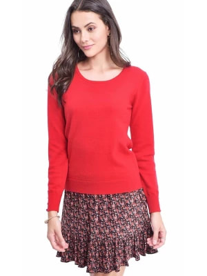 Zdjęcie produktu C& Jo Sweter w kolorze czerwonym rozmiar: 36