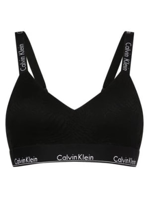 Zdjęcie produktu Calvin Klein Biustonosz damski - Usztywniany - Wielofunkcyjne ramiączka Kobiety Sztuczne włókno czarny jednolity,