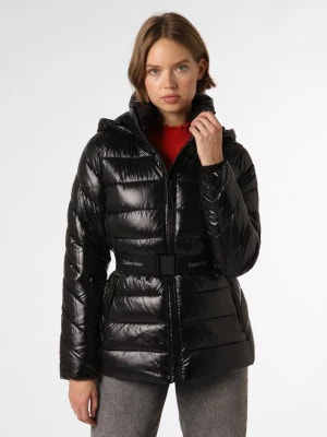 Zdjęcie produktu Calvin Klein Damska kurtka pikowana Kobiety czarny jednolity,