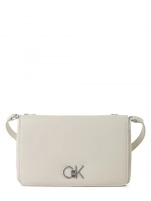 Zdjęcie produktu Calvin Klein Damska torebka na ramię Kobiety Sztuczna skóra beżowy|biały jednolity,