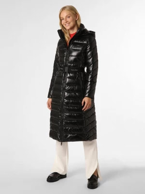 Zdjęcie produktu Calvin Klein Damski płaszcz pikowany Kobiety czarny jednolity,