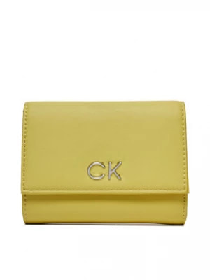 Zdjęcie produktu Calvin Klein Duży Portfel Damski Re-Lock Trifold Md K60K608994 Żółty