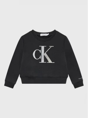 Zdjęcie produktu Calvin Klein Jeans Bluza Metallic Monogram IG0IG01761 Czarny Relaxed Fit