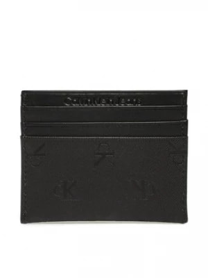 Zdjęcie produktu Calvin Klein Jeans Etui na karty kredytowe Monogram Soft Cardholder 6Cc Aop K50K510150 Czarny