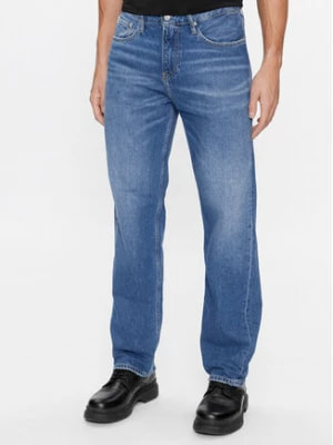 Zdjęcie produktu Calvin Klein Jeans Jeansy 90's J30J323355 Granatowy Straight Fit