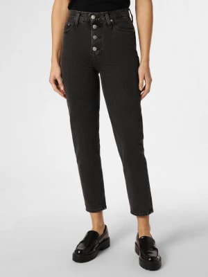 Zdjęcie produktu Calvin Klein Jeans Jeansy Kobiety Bawełna czarny|szary jednolity,