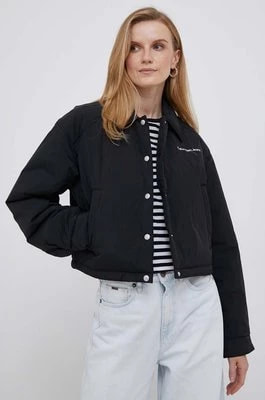 Zdjęcie produktu Calvin Klein Jeans kurtka damska kolor czarny przejściowa